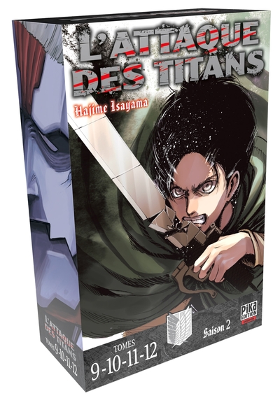 Image de L'Attaque des Titans Coffret T09 à T12
