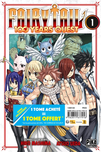 Image de Fairy Tail - 100 Years Quest Pack Offre Découverte T01 et T02