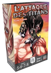 Image de L'Attaque des Titans Coffret T05 à T08