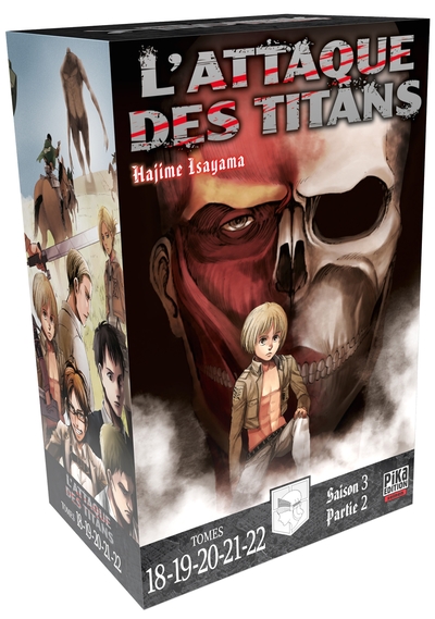 Image de L'Attaque des Titans Coffret T18 à T22