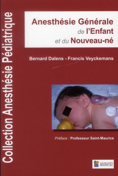 Image de ANESTHESIE GENERALE DE L'ENFANT ET DU NOUVEAU-NE