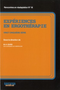 Picture of EXPERIENCES EN ERGOTHERAPIE 25EME SERIE