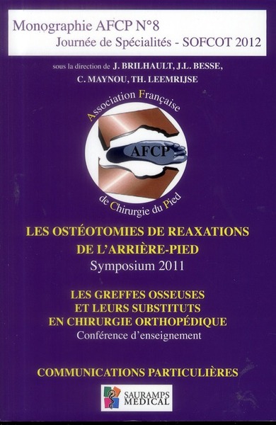 Picture of LES OSTEOTOMIES DE REAXATIONS DE L'ARRIERE-PIED