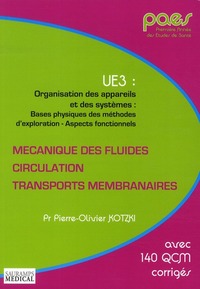 Picture of MECANIQUE DES FLUIDES CIRCULATION TRANSPORS MEMBRANAIRES PAES