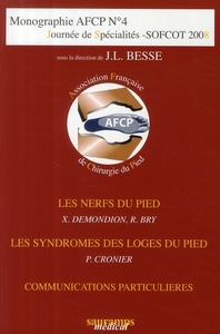 Picture of LES NERFS DU PIED - MONOGRAPHIE AFCP N 4 - JOURNEE DE SPECIALITES SOFCOT