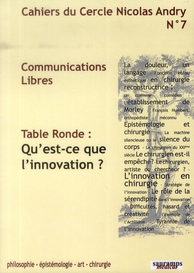 Picture of CAHIERS DU CERCLE NICOLAS ANDRY N7