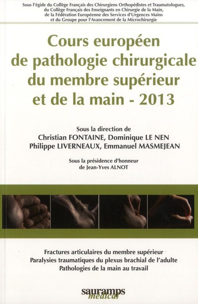 Picture of COURS EUROPEEN DE PATHOLOGIE CHIRURGICALE DEUMEMBRE SUPERIEUR ET DE LA MAIN - 20