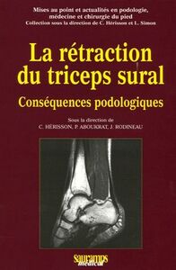 Image de RETRACTION DU TRICEPS SURAL CONSEQUENCES PODOLOGIQUES