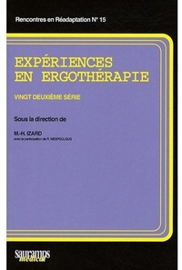 Picture of EXPERIENCES EN ERGOTHERAPIE 22E SERIE