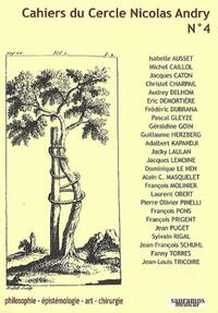 Picture of CAHIERS DU CERCLE NICOLAS ANDRY N4 PHILOSOPHIE EPISTEMIOLOGIE ART CHIRURGIE
