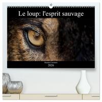 Picture of Le loup: l'esprit sauvage  (Calendrier mural 2026 DIN A2 vertical) calendrier de bureau