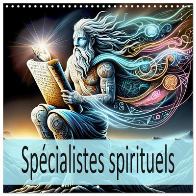 Picture of Spécialistes spirituels (Calendrier mural carré 2026 30x30 cm) Calendrier double avec une page pour vos prises de notes
