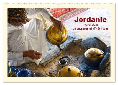 Picture of Jordanie - impressions de paysages et d'héritages (Calendrier mural 2026 DIN A2 vertical), CALVENDO calendrier mensuel