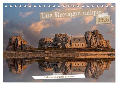 Image de Une Bretagne unique (Calendrier de bureau 2026 DIN A5 vertical), CALVENDO calendrier mensuel