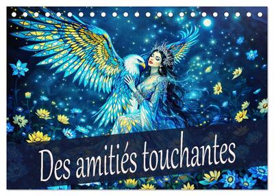Picture of Des amitiés touchantes (Calendrier de bureau 2026 DIN A5 vertical), CALVENDO calendrier mensuel