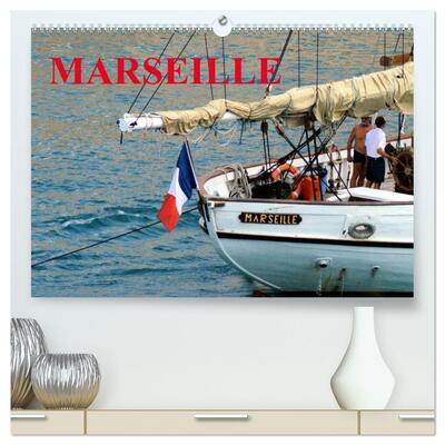 Picture of MARSEILLE  (Calendrier mural 2026 DIN A2 vertical) calendrier de bureau