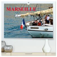 Picture of MARSEILLE  (Calendrier mural 2026 DIN A2 vertical) calendrier de bureau