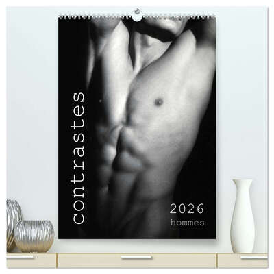 Picture of contrastes hommes  (Calendrier mural 2026 DIN A2 horizontal) calendrier de bureau
