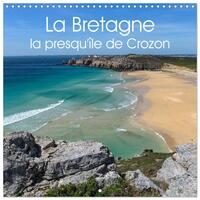 Image de La Bretagne la presqu'île de Crozon (Calendrier mural carré 2026 30x30 cm) Calendrier double avec une page pour vos prises de notes
