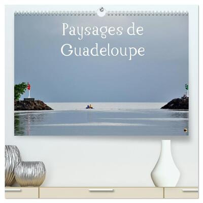 Picture of Paysages de Guadeloupe  (Calendrier mural 2026 DIN A2 vertical) calendrier de bureau