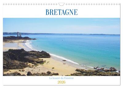 Picture of BRETAGNE La beauté du Finistère (Calendrier mural 2026 DIN A3 vertical), CALVENDO calendrier mensuel