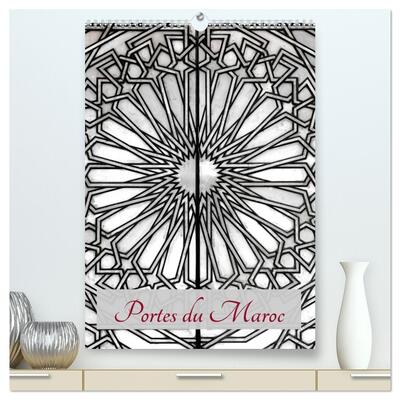 Picture of Portes du Maroc  (Calendrier mural 2026 DIN A2 horizontal) calendrier de bureau
