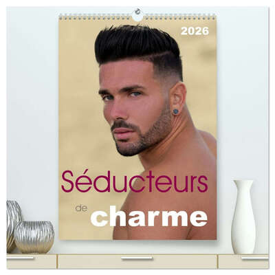 Picture of Séducteurs de charme  (Calendrier mural 2026 DIN A2 horizontal) calendrier de bureau