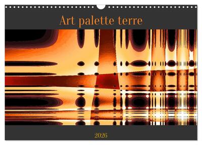 Picture of Art palette terre (Calendrier mural 2026 DIN A3 vertical), CALVENDO calendrier mensuel