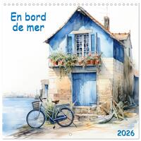 Image de En bord de mer (Calendrier mural carré 2026 30x30 cm) Calendrier double avec une page pour vos prises de notes
