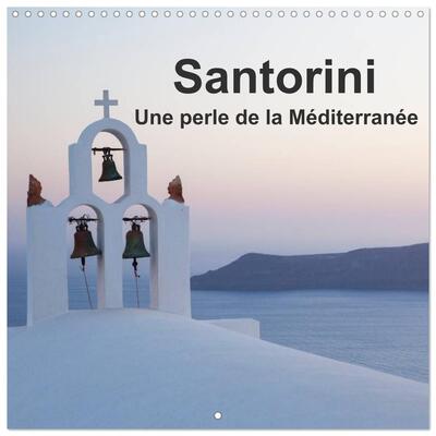 Picture of Santorini, Une perle de la Méditerranée (Calendrier mural carré 2026 30x30 cm) Calendrier double avec une page pour vos prises de notes
