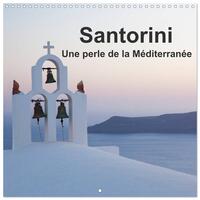 Image de Santorini, Une perle de la Méditerranée (Calendrier mural carré 2026 30x30 cm) Calendrier double avec une page pour vos prises de notes