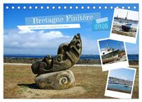 Picture of Bretagne Finistère balade estivale à Camaret-sur-Mer (Calendrier de bureau 2026 DIN A5 vertical), CALVENDO calendrier mensuel