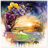 Image de Magie des quatre saisons (Calendrier mural carré 2026 30x30 cm) Calendrier double avec une page pour vos prises de notes