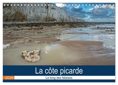 Picture of La côte picarde Le long des falaises (Calendrier mural 2026 DIN A4 vertical), CALVENDO calendrier mensuel