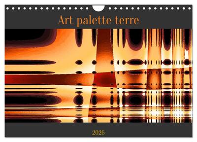 Picture of Art palette terre (Calendrier mural 2026 DIN A4 vertical), CALVENDO calendrier mensuel