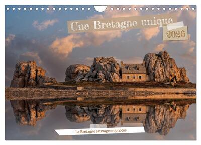 Image de Une Bretagne unique (Calendrier mural 2026 DIN A4 vertical), CALVENDO calendrier mensuel