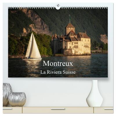 Picture of Montreux, la Riviera Suisse  (Calendrier mural 2026 DIN A2 vertical) calendrier de bureau