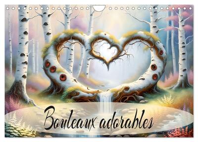 Picture of Bouleaux adorables (Calendrier mural 2026 DIN A4 vertical), CALVENDO calendrier mensuel