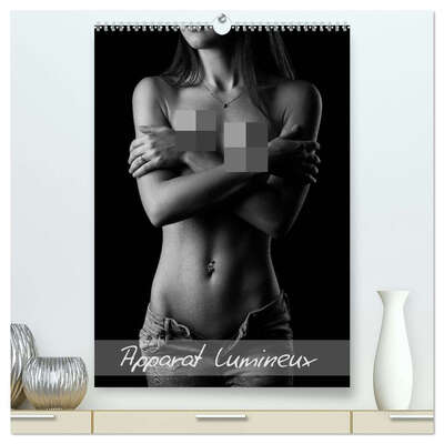 Picture of Apparat lumineux  (Calendrier mural 2026 DIN A2 horizontal) calendrier de bureau
