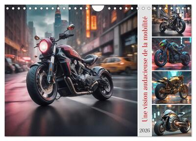 Picture of Une vision audacieuse de la mobilité (Calendrier mural 2026 DIN A4 vertical), CALVENDO calendrier mensuel