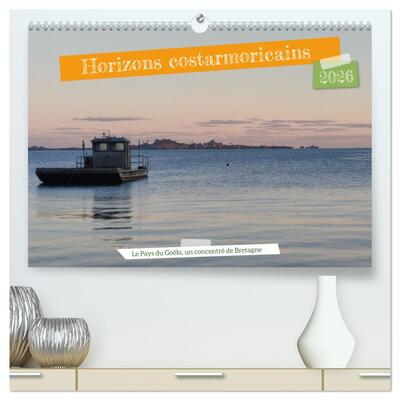 Picture of Horizons costarmoricains  (Calendrier mural 2026 DIN A2 vertical) calendrier de bureau
