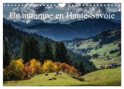 Picture of Un automne en Haute-Savoie (Calendrier mural 2026 DIN A4 vertical), CALVENDO calendrier mensuel
