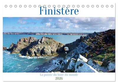 Image de FINISTERE La pointe du bout du monde (Calendrier de bureau 2026 DIN A5 vertical), CALVENDO calendrier mensuel
