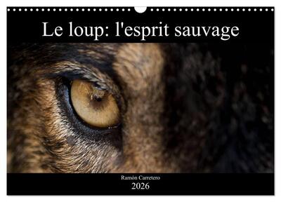Picture of Le loup: l'esprit sauvage (Calendrier mural 2026 DIN A3 vertical), CALVENDO calendrier mensuel