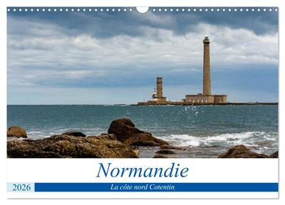 Picture of Normandie, la côte nord Cotentin (Calendrier mural 2026 DIN A3 vertical), CALVENDO calendrier mensuel