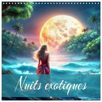 Image de Nuits exotiques (Calendrier mural carré 2026 30x30 cm) Calendrier double avec une page pour vos prises de notes