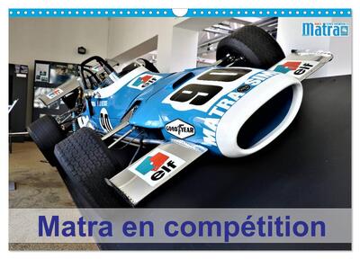 Picture of Matra en compétition (Calendrier mural 2026 DIN A3 vertical), CALVENDO calendrier mensuel