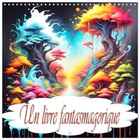 Picture of Un livre fantasmagorique (Calendrier mural carré 2026 30x30 cm) Calendrier double avec une page pour vos prises de notes
