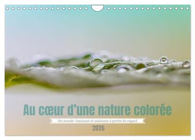 Picture of Au coeur d'une nature colorée (Calendrier mural 2026 DIN A4 vertical), CALVENDO calendrier mensuel