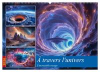 Picture of À travers l'univers-L'incroyable voyage (Calendrier mural 2026 DIN A2 vertical), CALVENDO calendrier mensuel